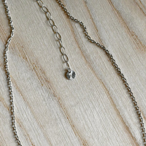【One-Off】Pt900/850 Diamond Necklace "Fluid"