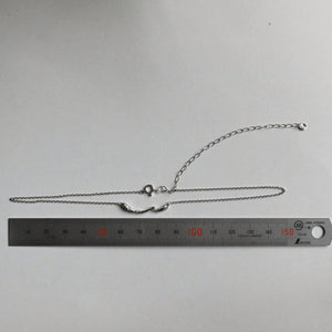 【One-Off】Pt900/850 Diamond Necklace "Fluid"