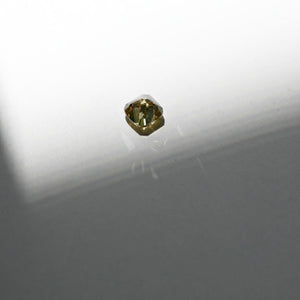 ダイヤモンド 0.507ct /Fancy Deep Brownish Greenish Yellow