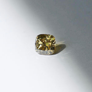 ダイヤモンド 0.507ct /Fancy Deep Brownish Greenish Yellow