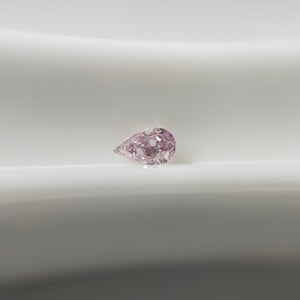 ダイヤモンド 0.082ct /Fancy Purplish Pink