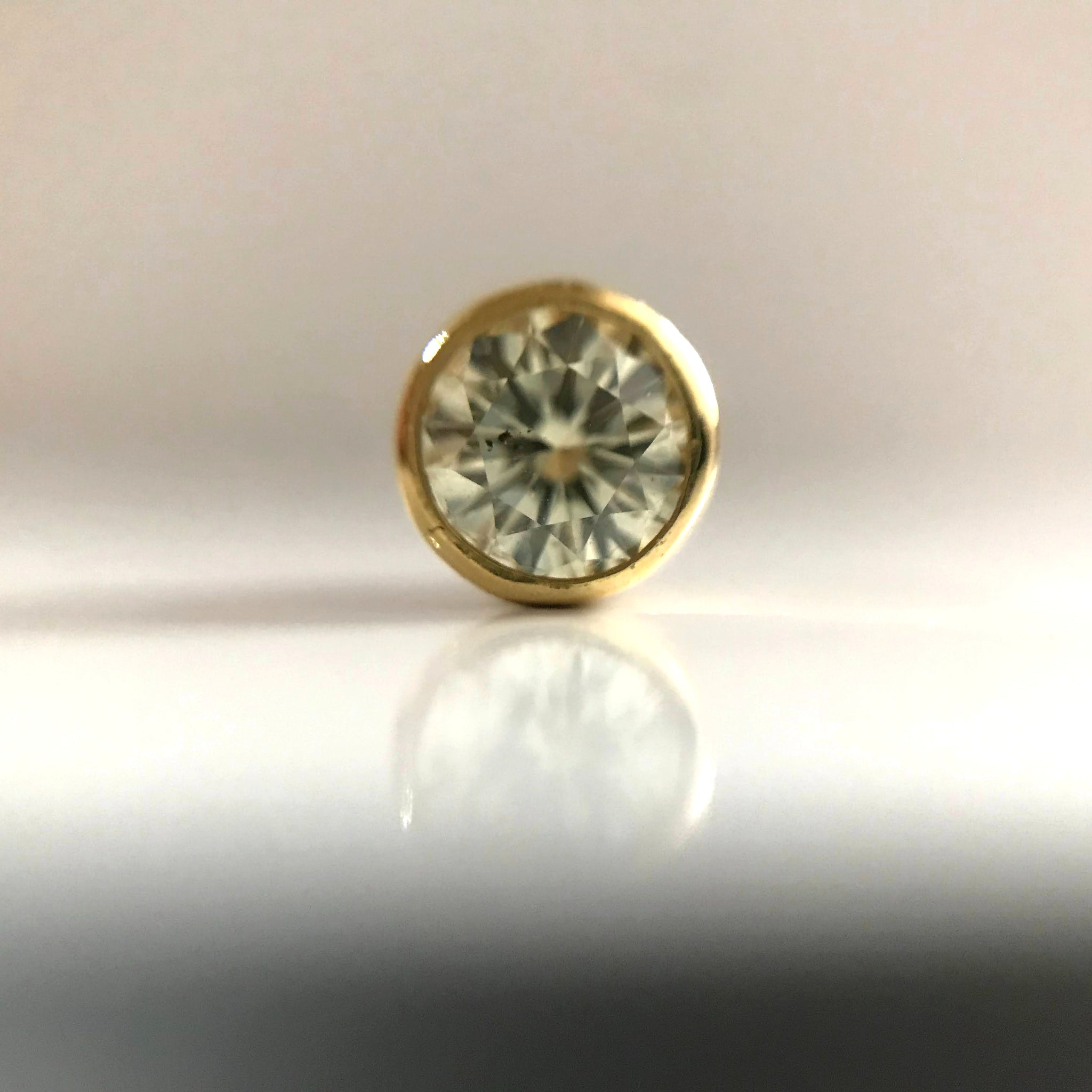 【SALE】K18 Diamond for Hair! ヘアゴムパーツ  0.22ct