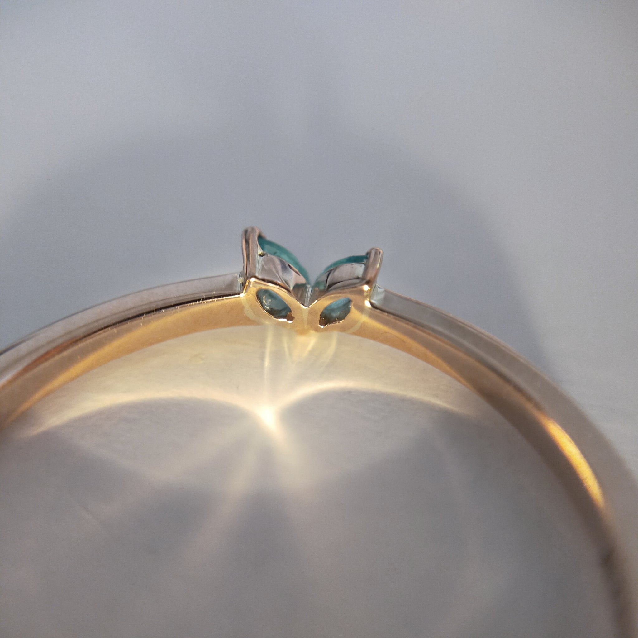 【One-Off】K18PG Paraiba Tourmaline Ring