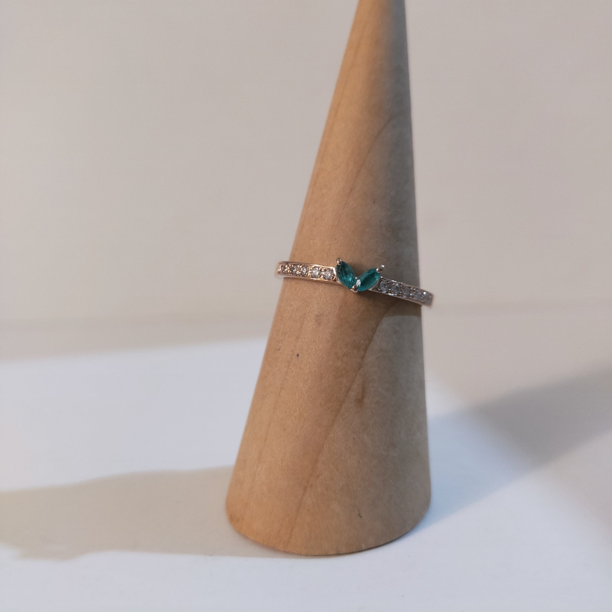 【One-Off】K18PG Paraiba Tourmaline Ring