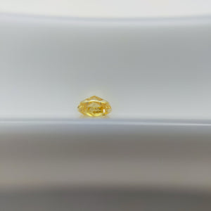 ダイヤモンド 0.092ct /Fancy Vivid Yellow "Orange"