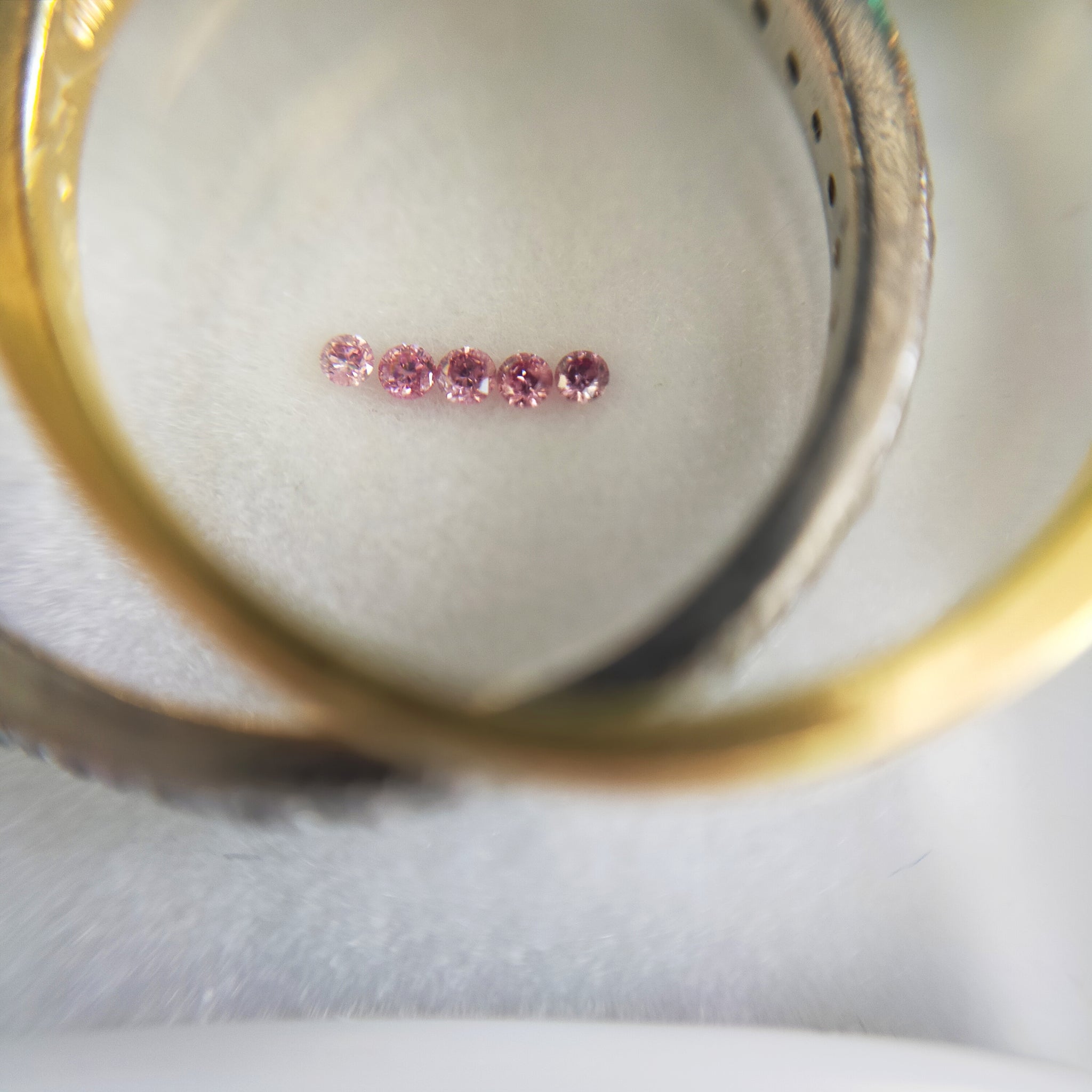 Pink Diamond Melee 1.0-1.15mm