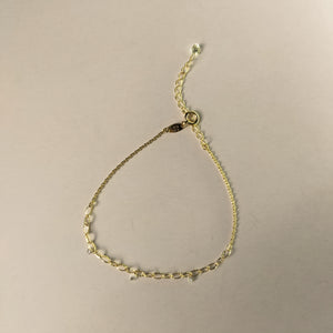 【One-off】 K18YG  Diamond Bracelet "22:38"